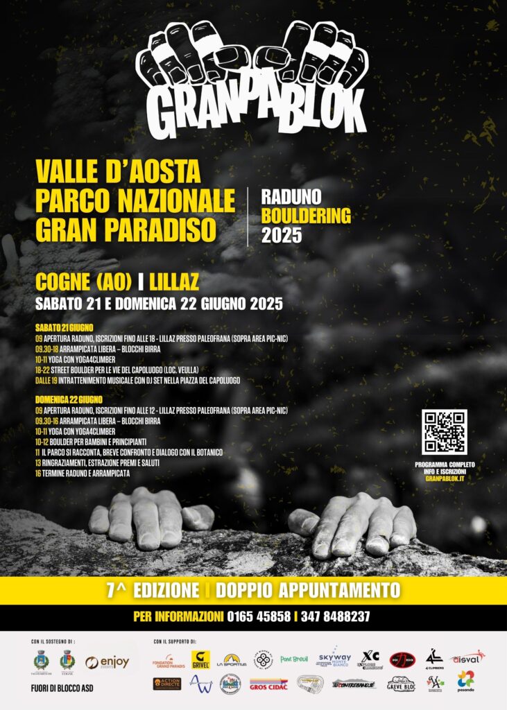 Locandina del Granpablok 2025 a Cogne