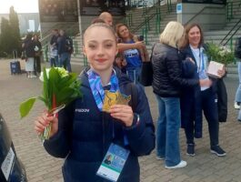 Ginevra Pascarella agli Europei Juniores di Ginnastica Ritmica