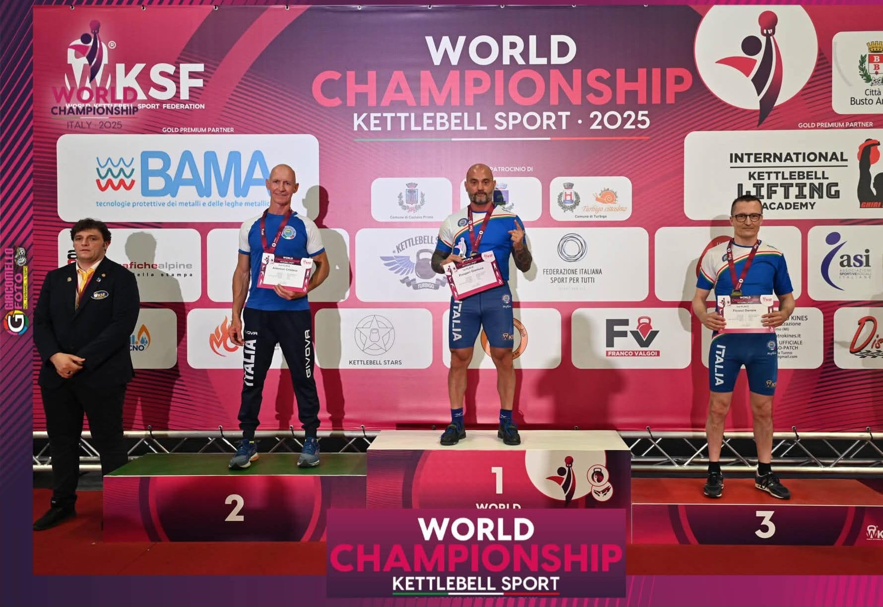 Cristiano Arbenson conquista l’argento ai Mondiali di Kettlebell a Busto Arsizio