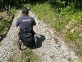 Percorso naturalistico di Champdepraz precluso ai disabili in carrozzina