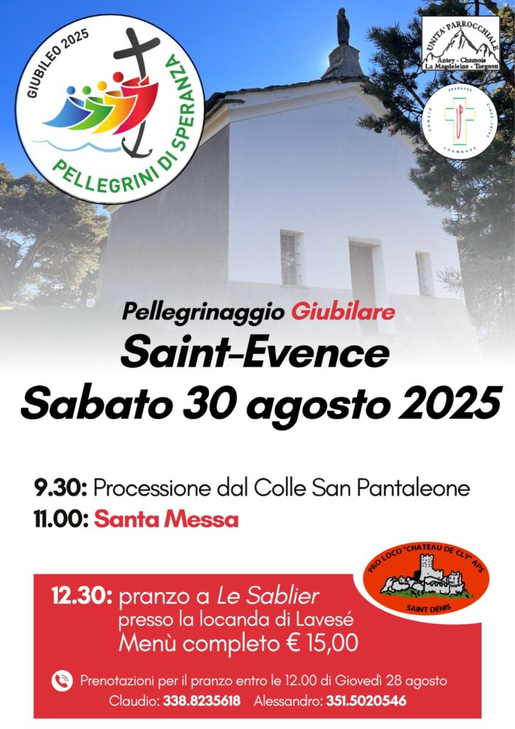 Pelligrinaggio Giubilare A Saint Evence