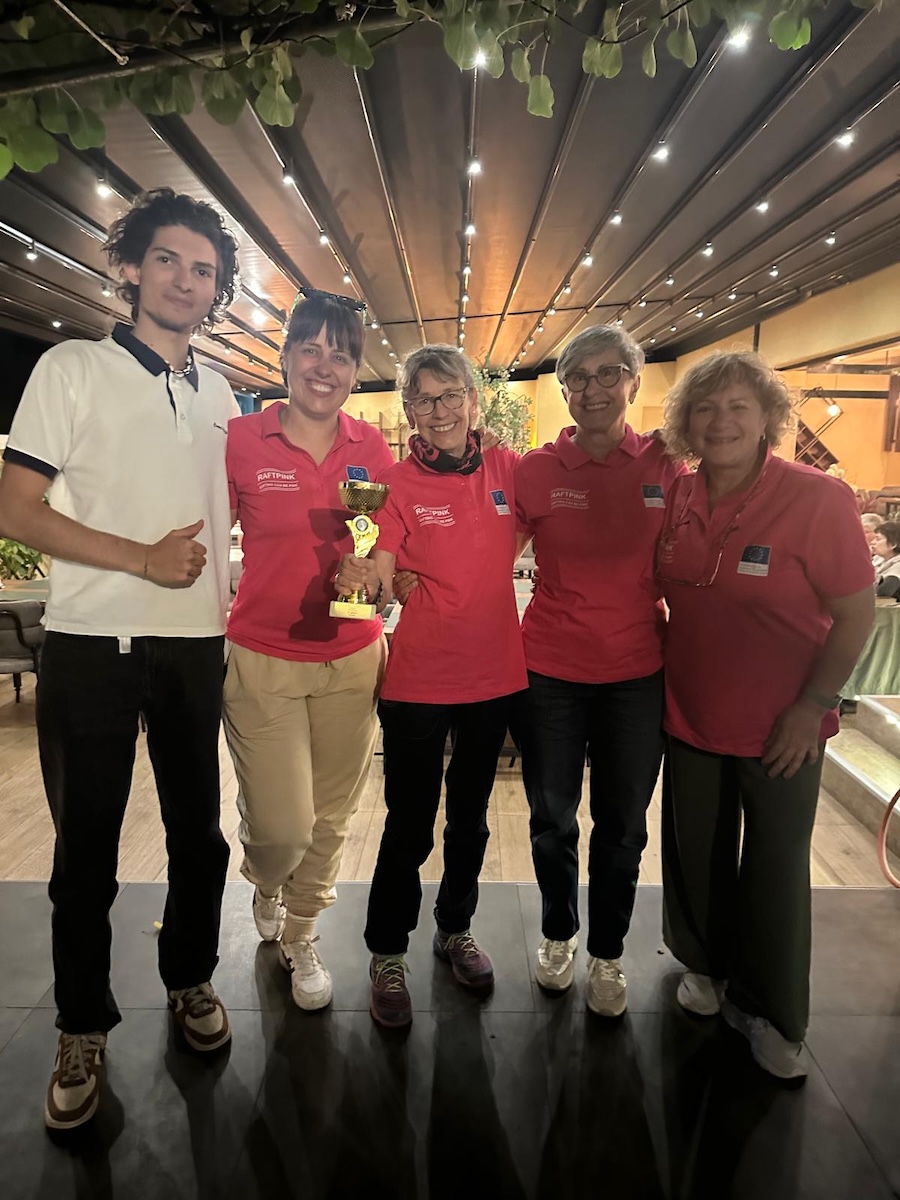 Rafting: oro delle Violette valdostane agli Europei in Serbia