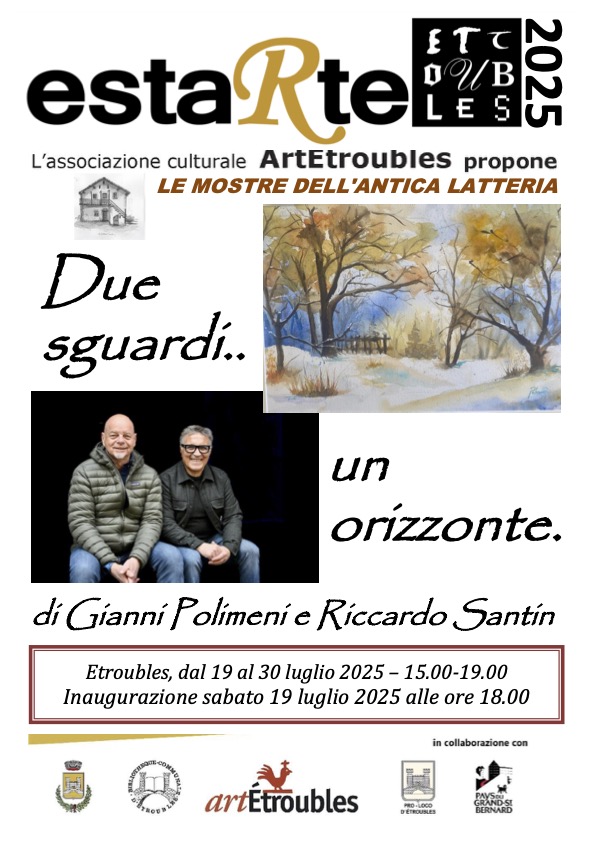Locandina Due sguardi...un orizzonte