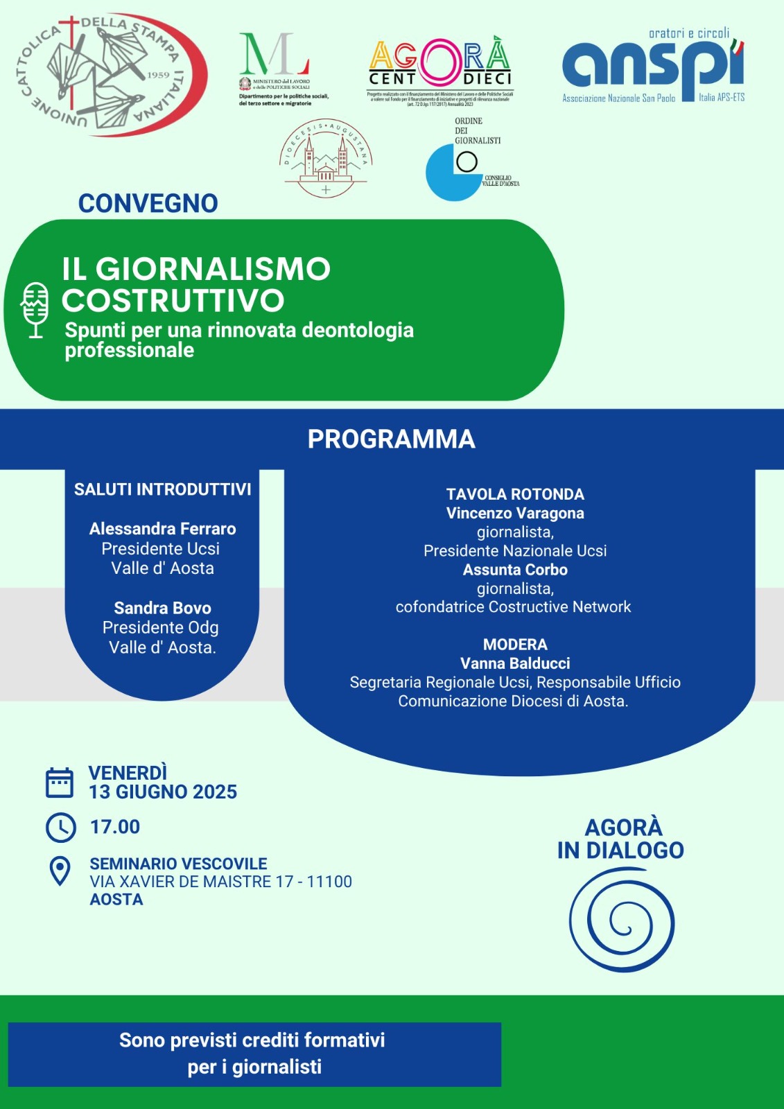 Seminario di studio sul giornalismo costruttivo