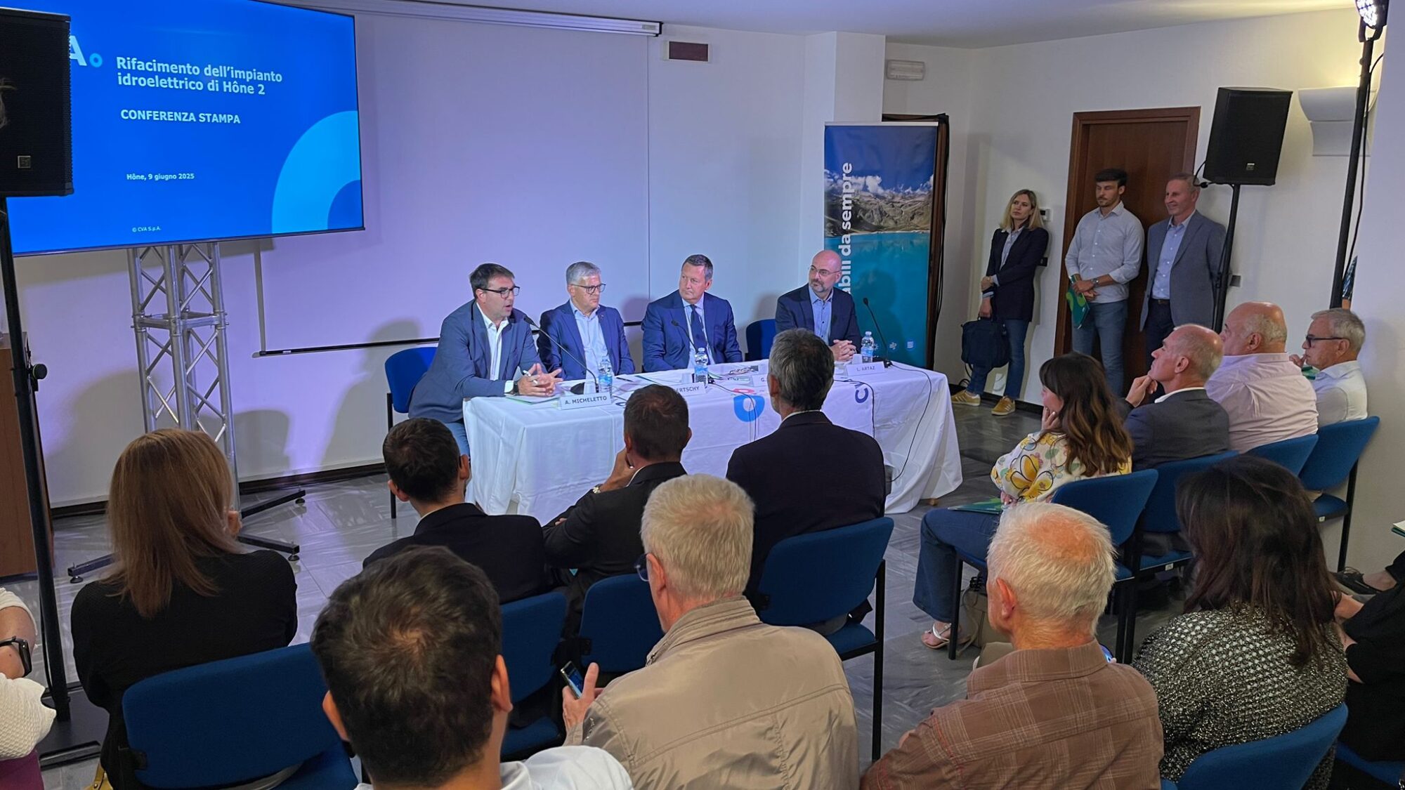 Cva rifà l’impianto idroelettrico Hône 2