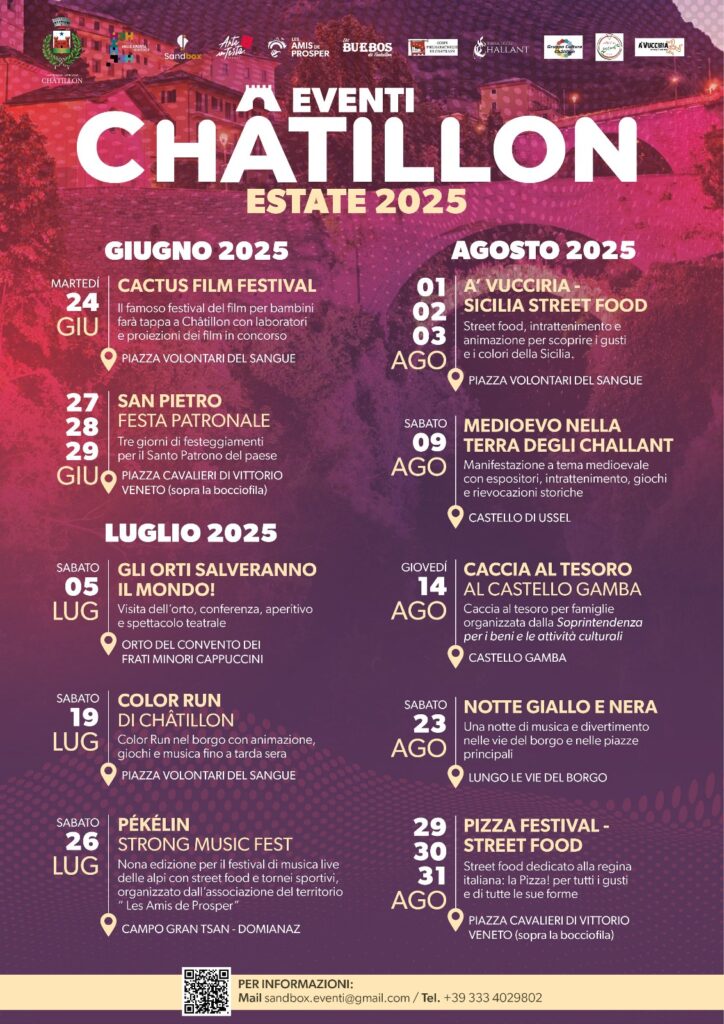 Locandina estate a Châtillon