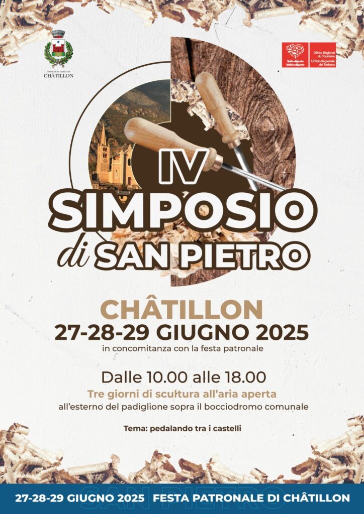 Locandina simposio a Châtillon
