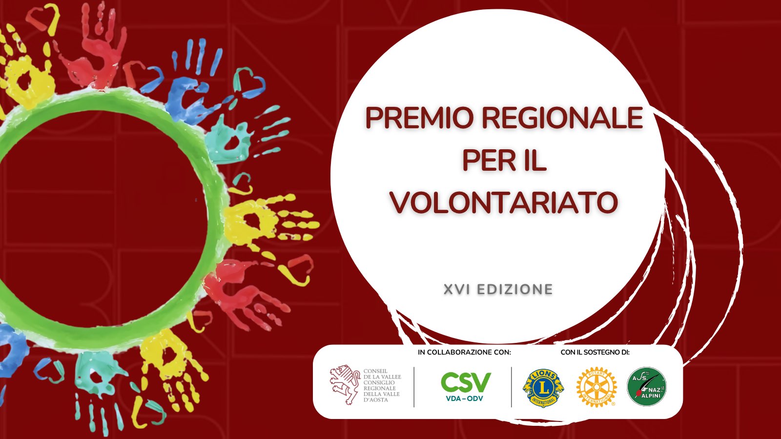 Premio regionale per il volontariato 2025