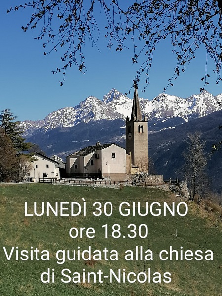 Locandina Chiese aperte Saint-Nicolas