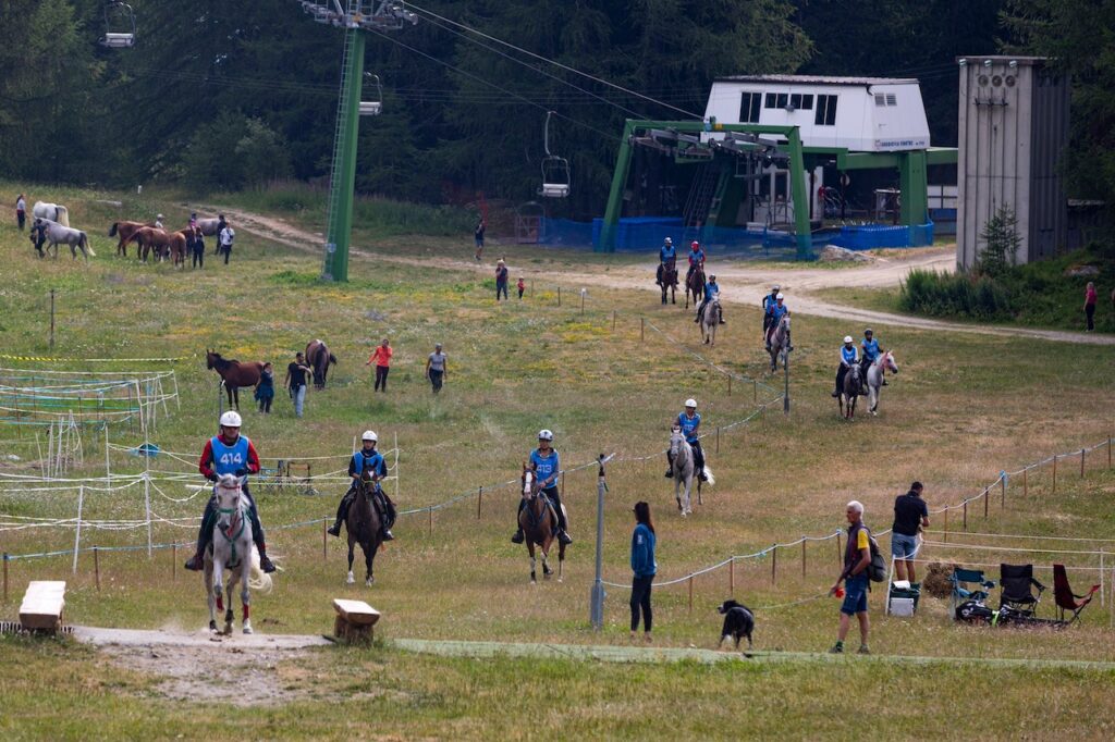 Equitazione. Momenti di gara Torgnon Endurance 2025