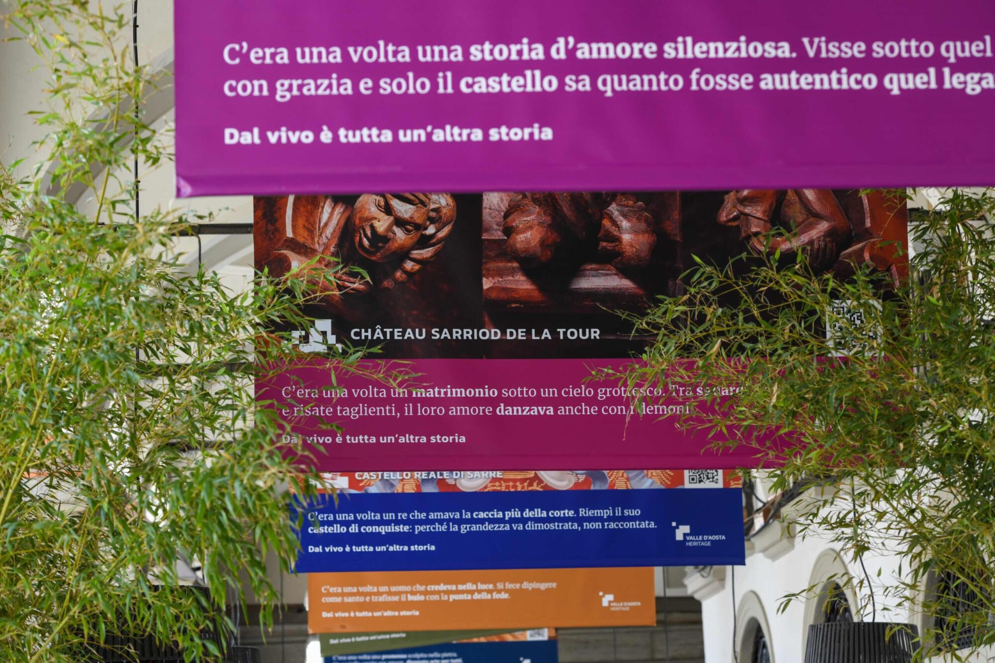 Una mostra racconta il patrimonio culturale valdostano sotto i portici di piazza Chanoux