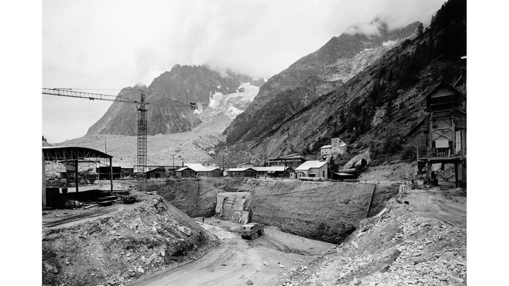 13 1965 La Fine Dei Lavori 5 Scavo Centrale Ventilazione Sud
