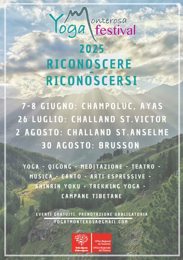 Locandina appuntamenti Yogamonterosa Festival 2025