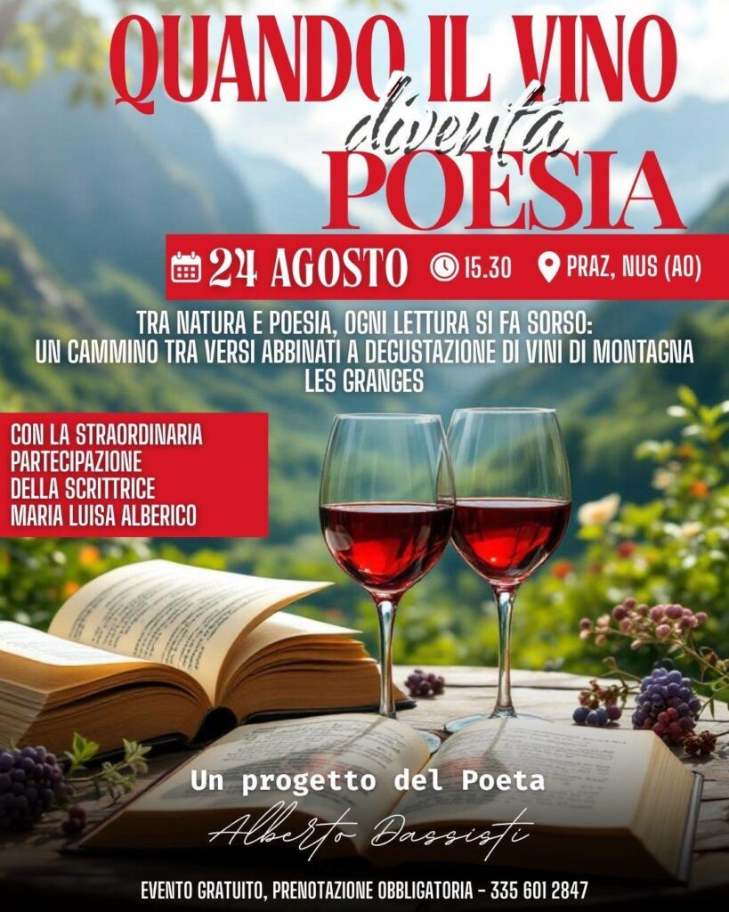 Locandina Quando il vino diventa poesia