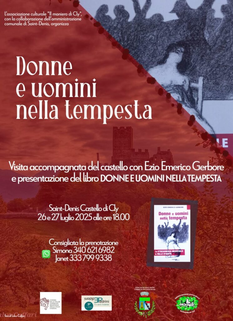 Locandina evento Donne e uomini nella tempesta