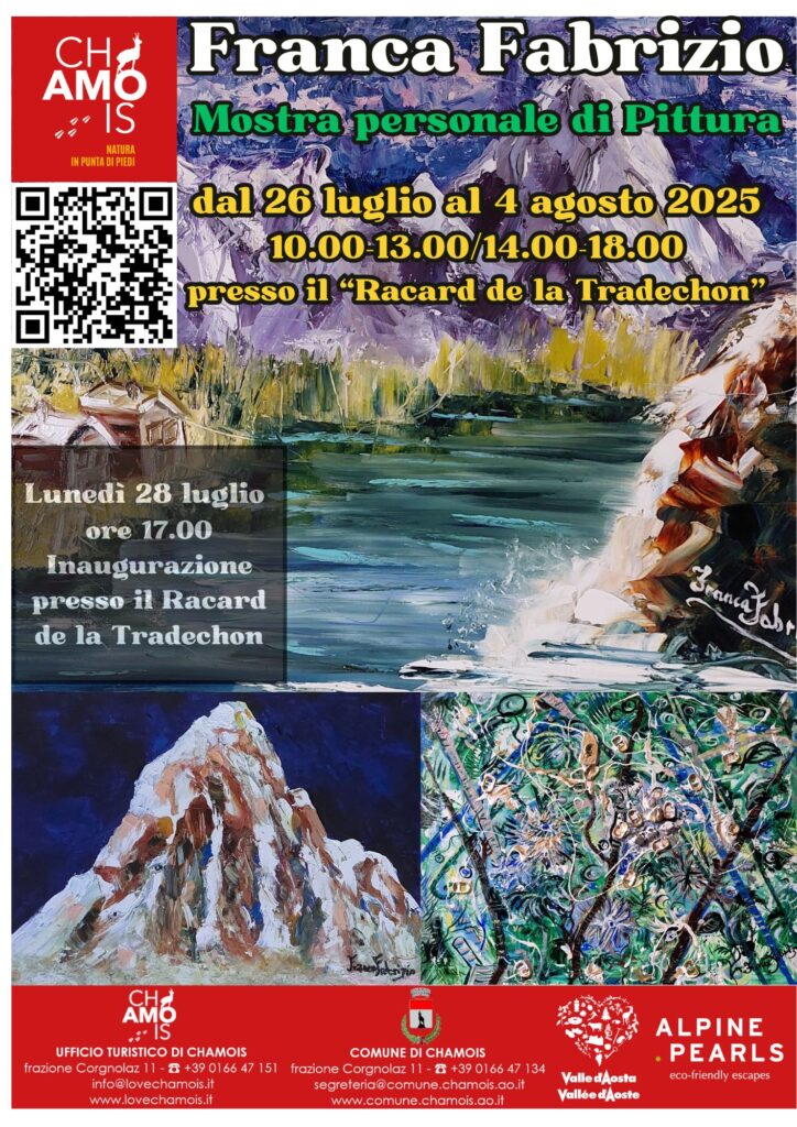Locandina mostra Franca Fabrizio
