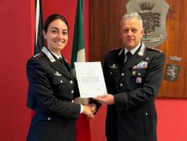 Carabinieri: encomio a Chiara Ricciardi e promozione a Livio Propato