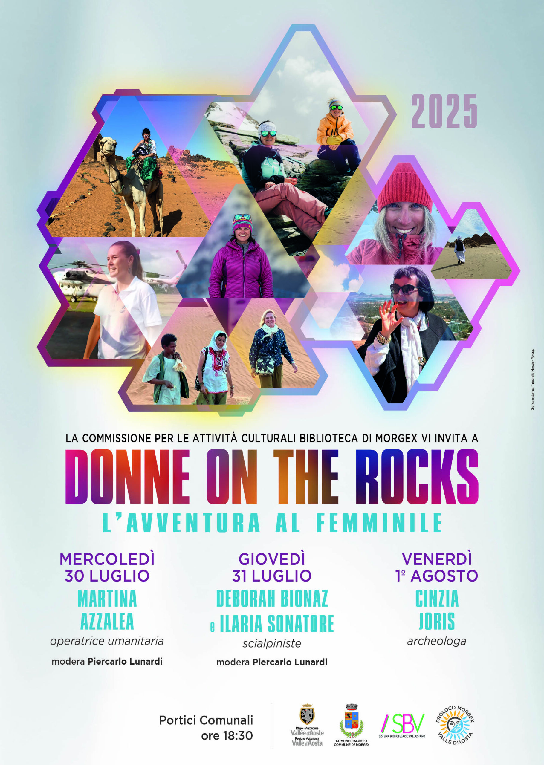 Donne on the rocks 2025 a Morgex
