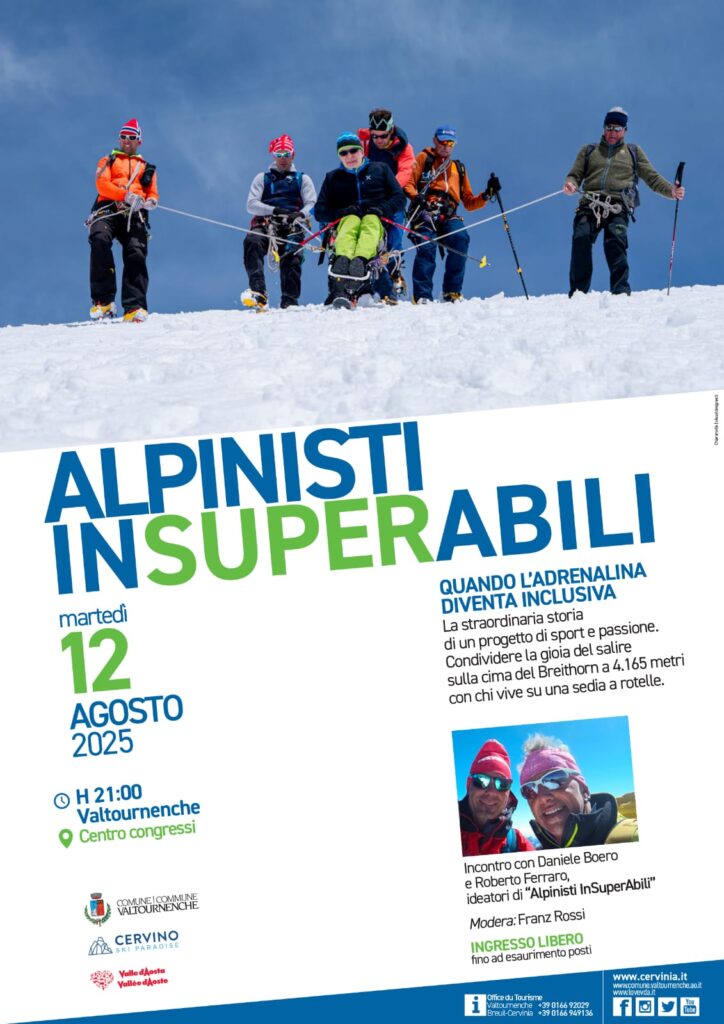 Locandina evento 12 agosto a Valtournenche