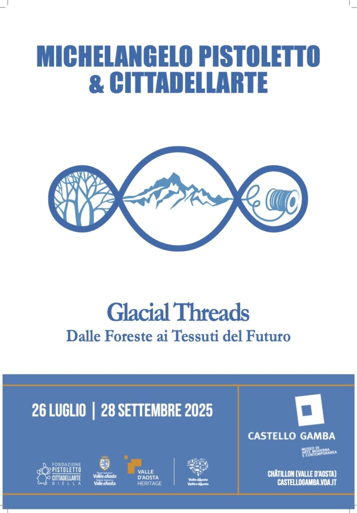 Locandina Mostra Glcier Threads