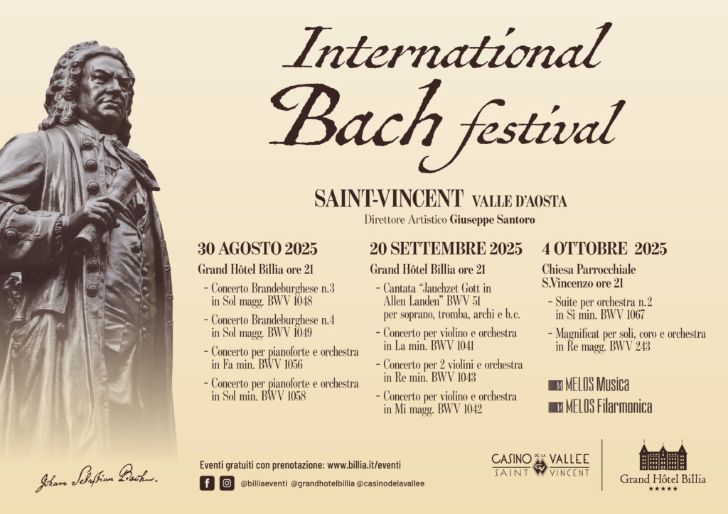 Locandina International Bach Festival 2025