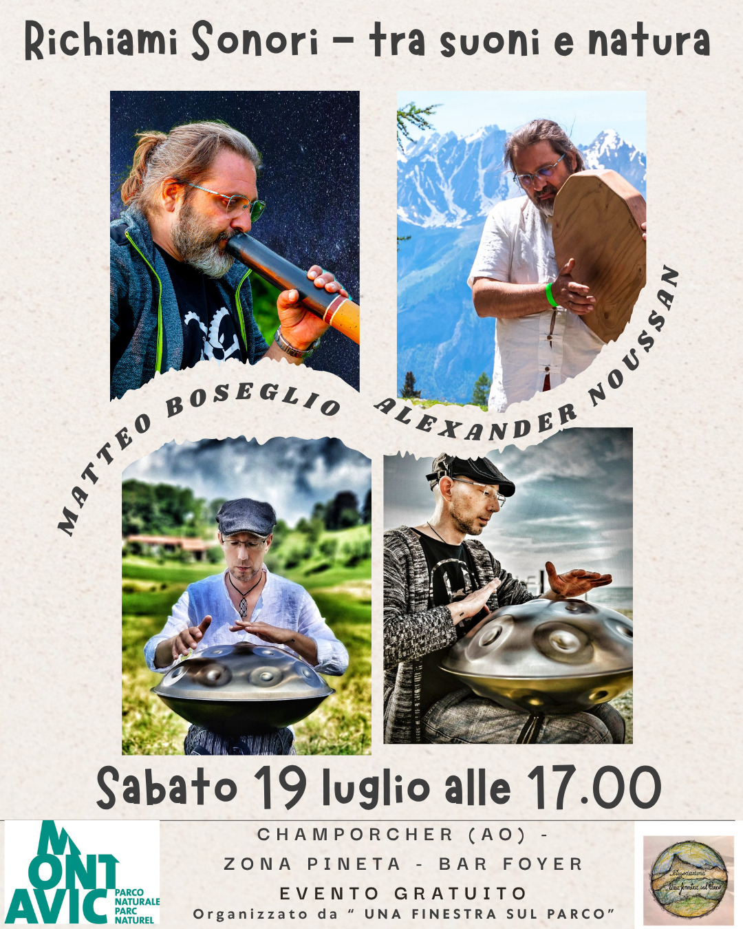 Richiami sonori tra suoni e natura a Champorcher
