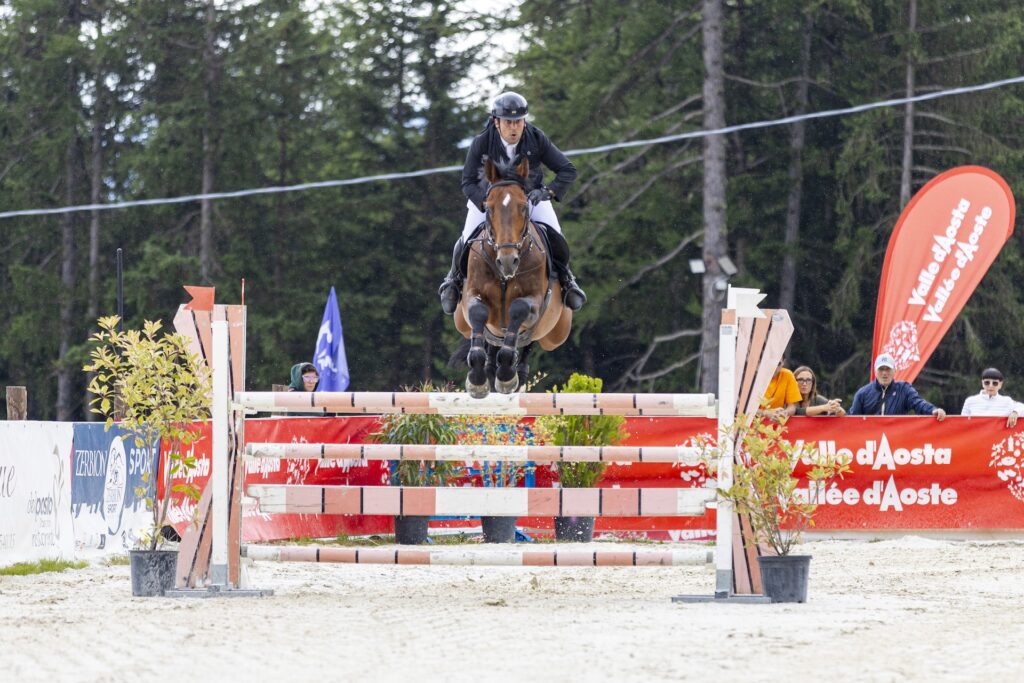 Marco Pellegrino jumping Torgnon 2025 13 Luglio