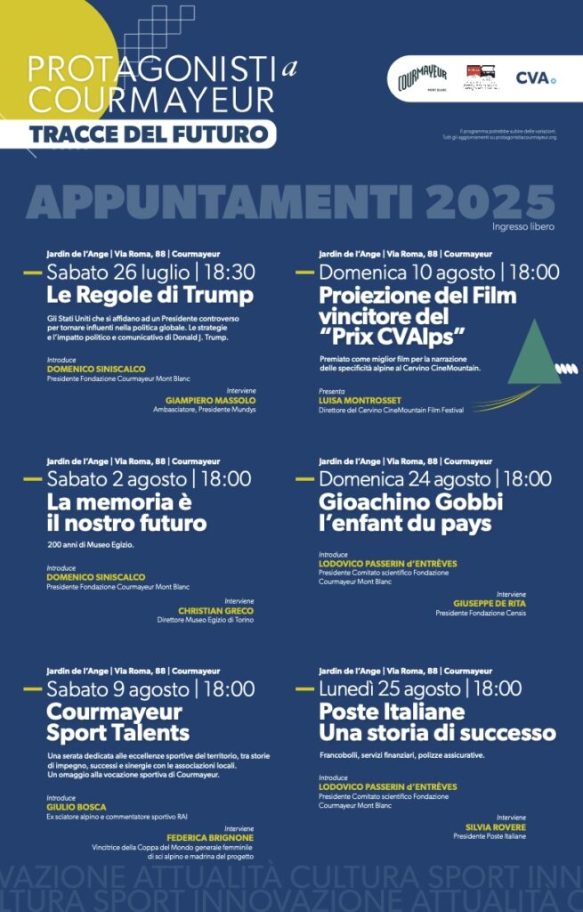 Protagonisti A Courmayeur Locandina