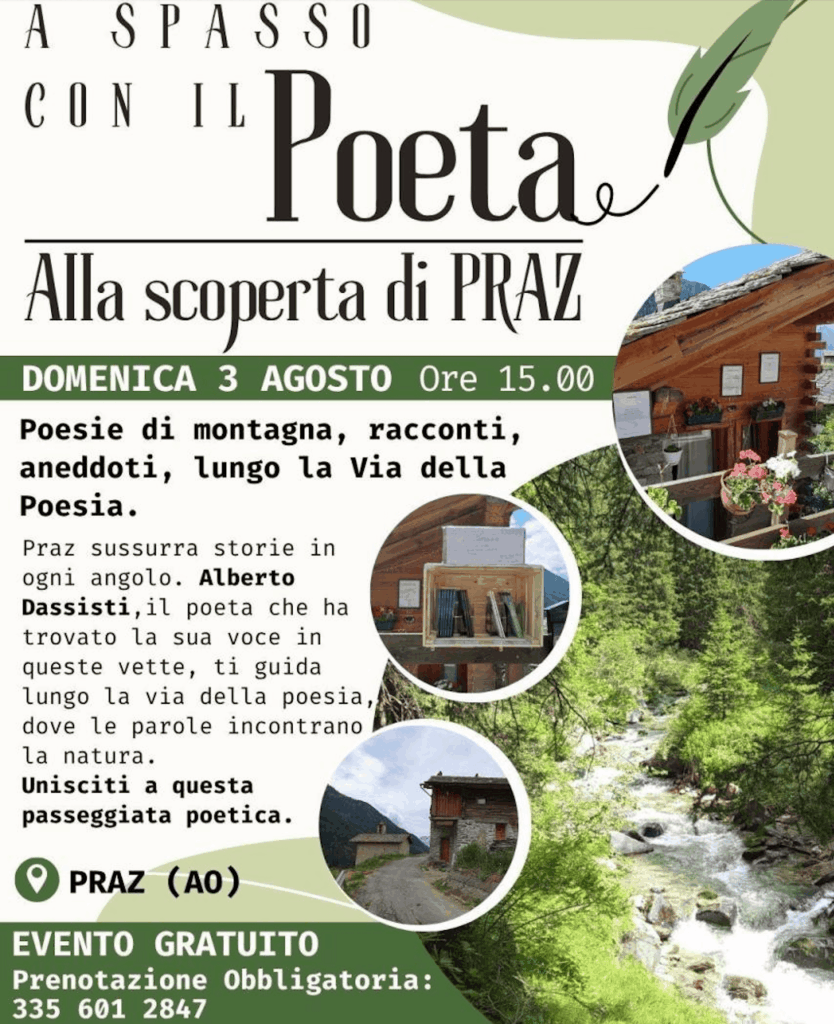 Locandina A spasso con l'artista