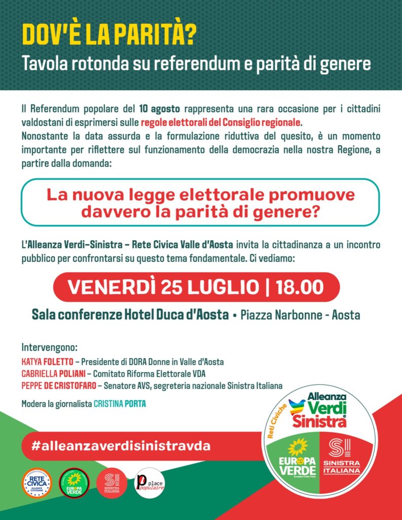 Tavola Rotondo 25 Luglio