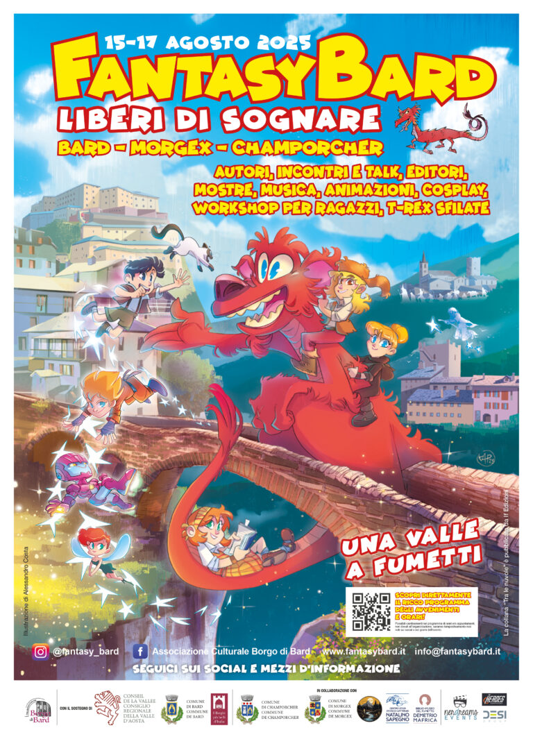 FantasyBard trasforma la Valle d’Aosta in un universo illustrato