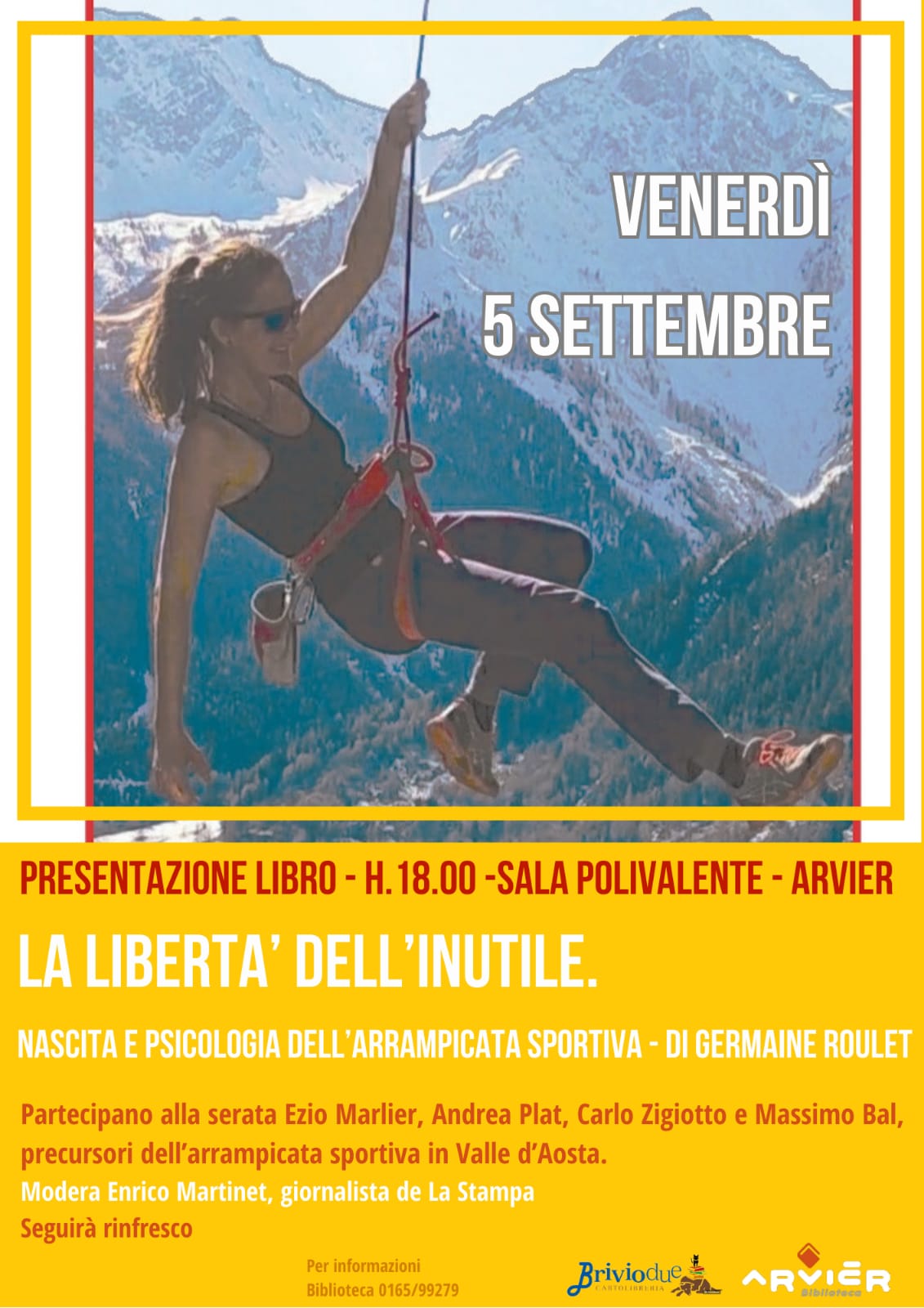 Germaine Roulet presenta il libro La libertà dell’inutile