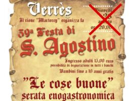 Festa di Sant\'Agostino 2025 a Verrès