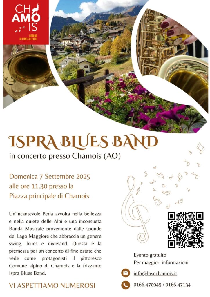 Locandina concerto Ispra Blues Band