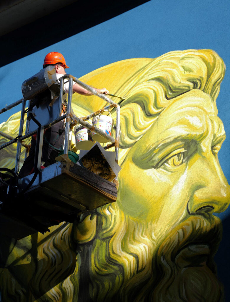 Il Pioniere Della Street Art Italiana Gionata Gesi Conosciuto Con Lo Pseudonimo Ozmo