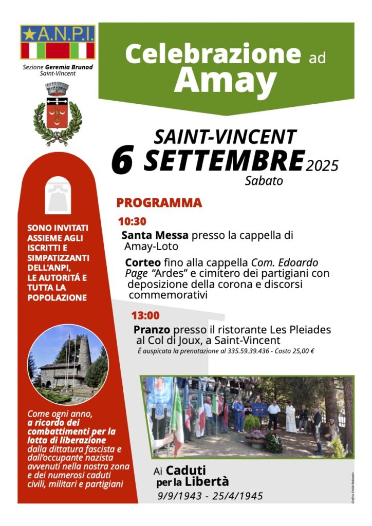 Locandina Evento Amay 2025