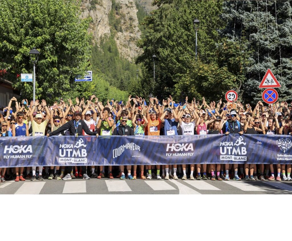 Partenza Della Ycc Utmb 2025