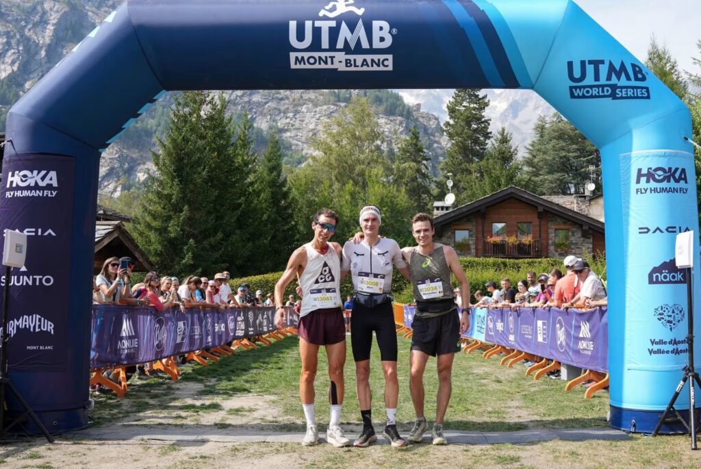 Podio maschile ETC-UTMB 2025