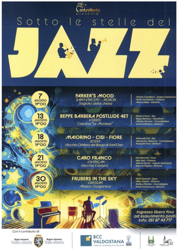 Locandina Sotto Le Stelle Jazz