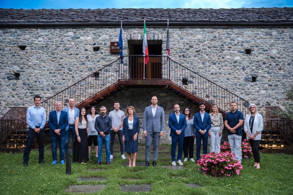 I candidati della lista Verrès Ensemble