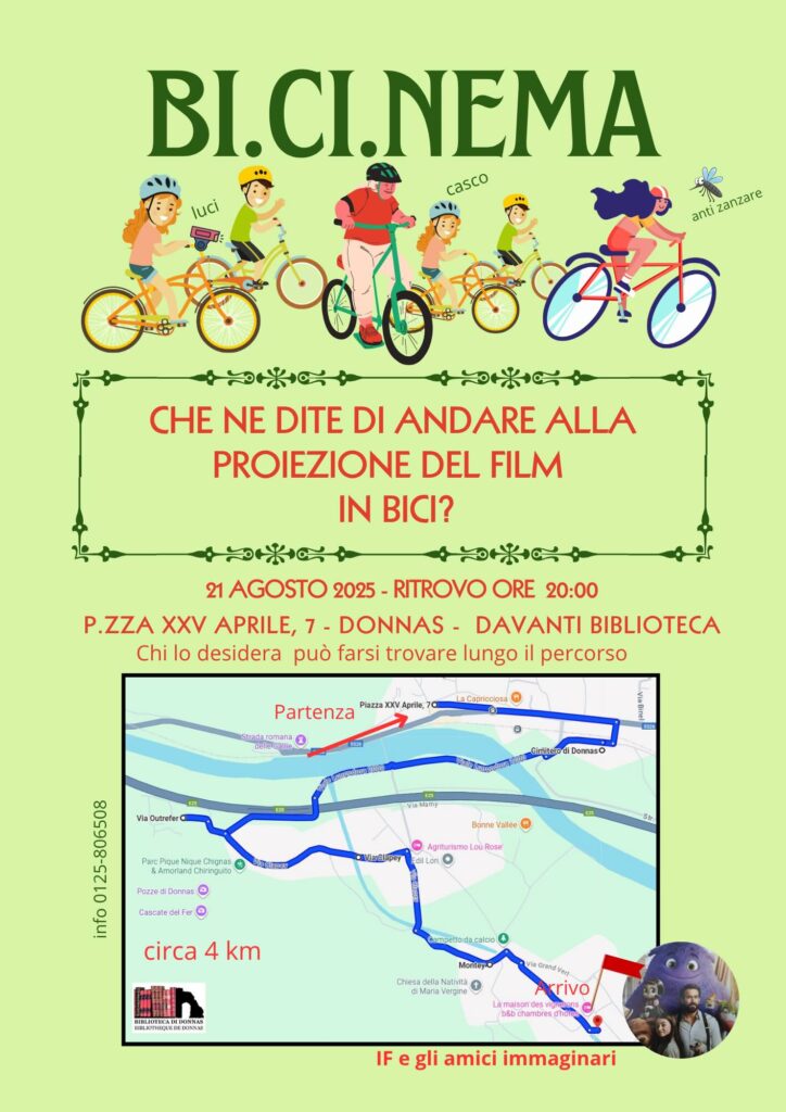 Cinema in bici