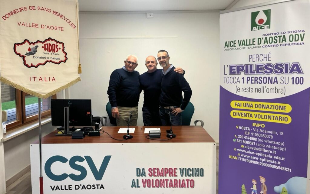 Sigla del protocollo di intesa tra Aice VdA e Fidas Valle d’Aosta marzo 2026