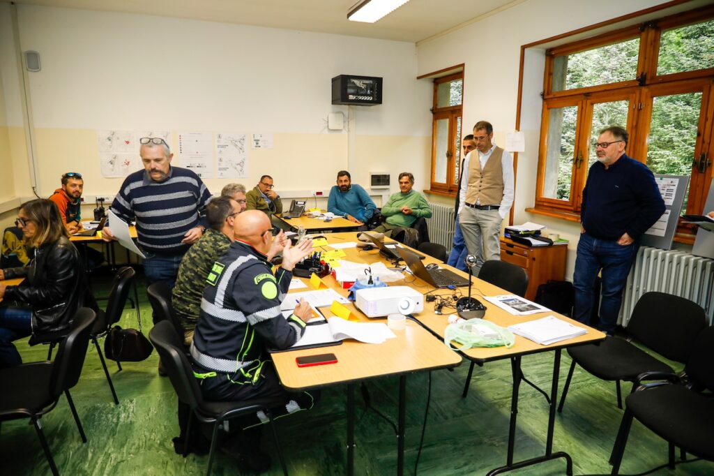 Esercitazione Protezione Civile Courmayeur 24 Settembre 2025 Ph.m.vignolini 9889