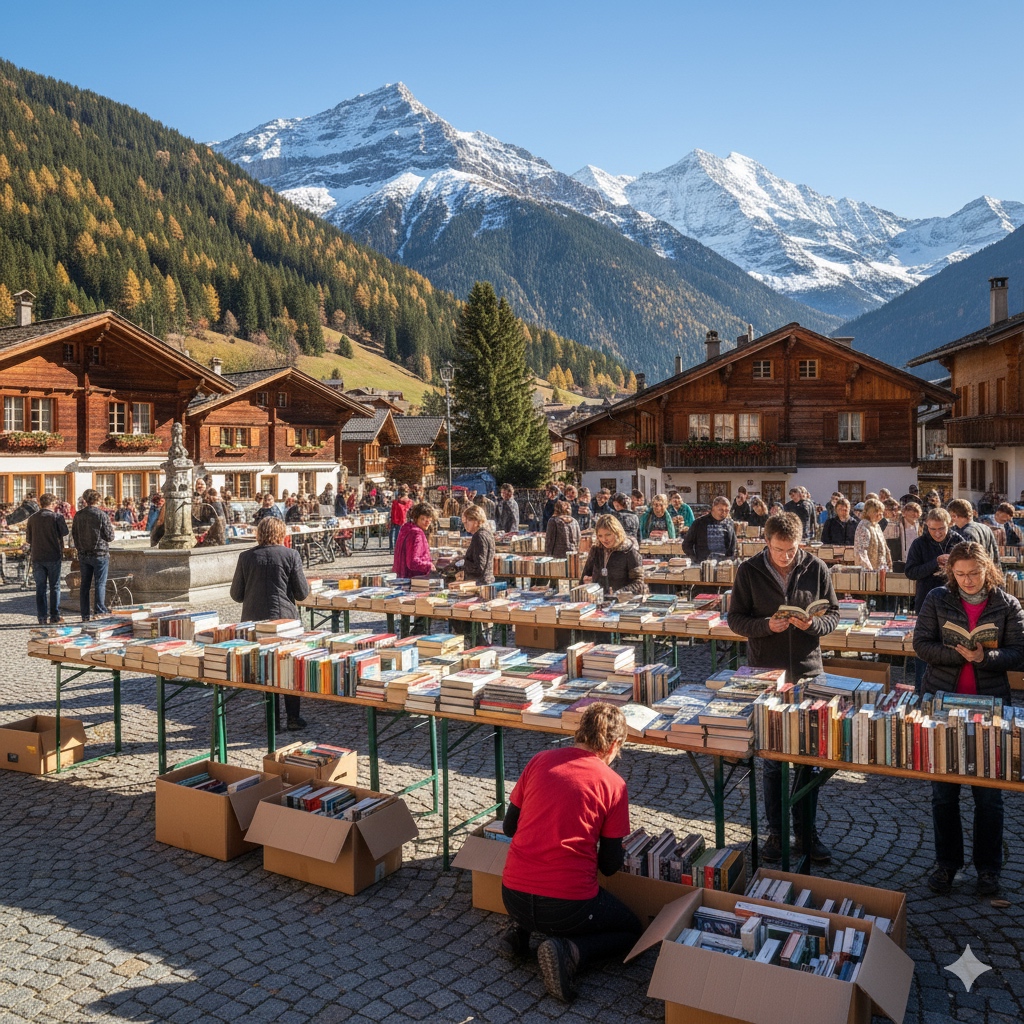 Lo pitchou martchà di livro 2025 a Brissogne
