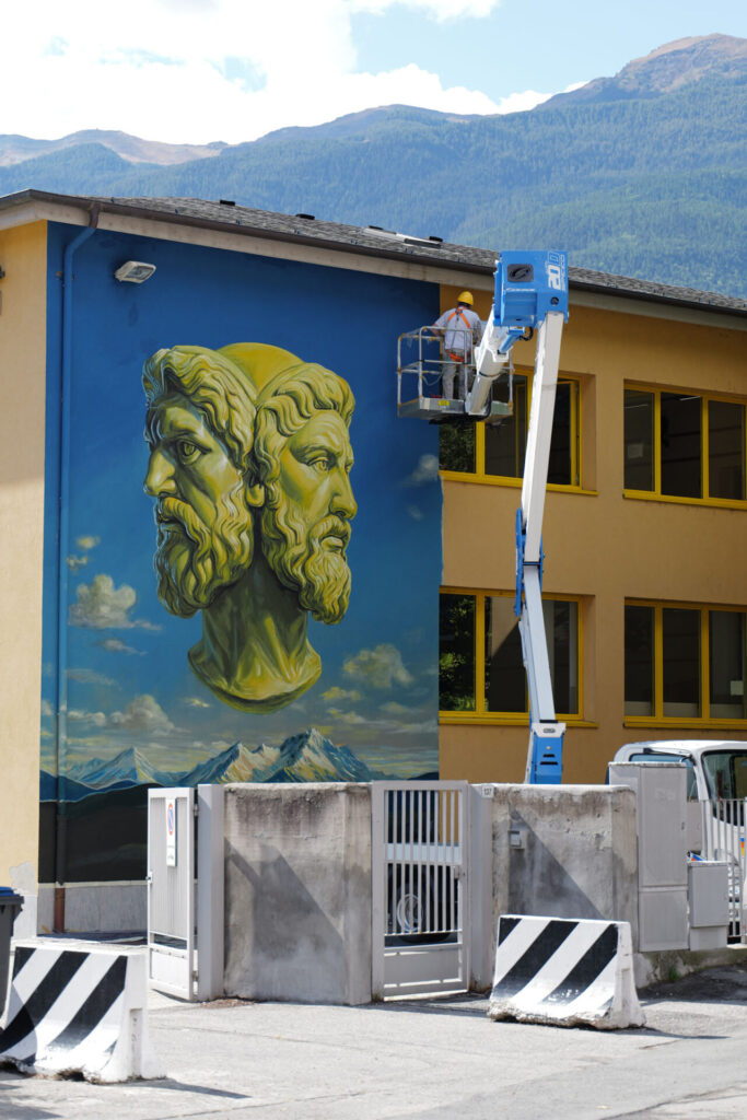 Il Pioniere della Street Art Italiana Gionata Gesi Conosciuto con lo pseudonimo Ozmo