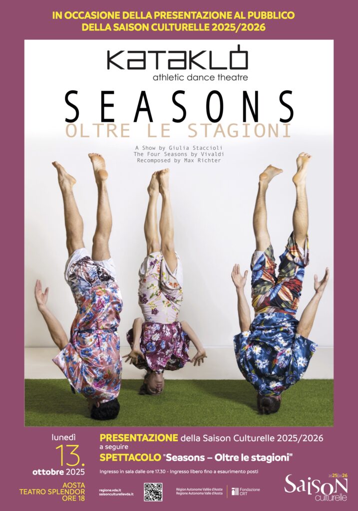 Locandina di presentazione Saison Culturelle 2025/26