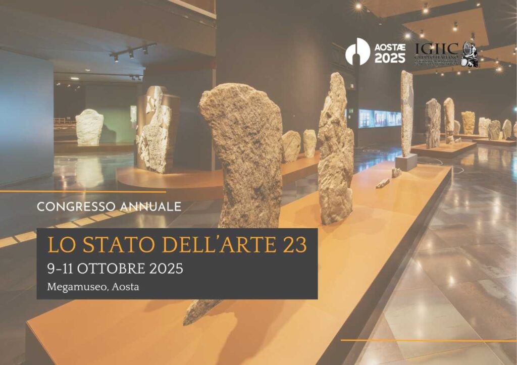 Locandina del convegno Lo stato dell’arte
