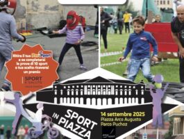 Sport in piazza 2025 ad Aosta