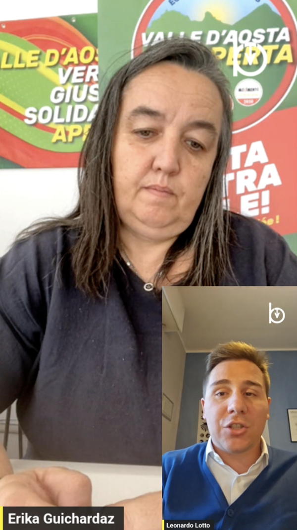 Il nostro Giro elettorale: Autonomisti di Centro e Valle d'Aosta Aperta