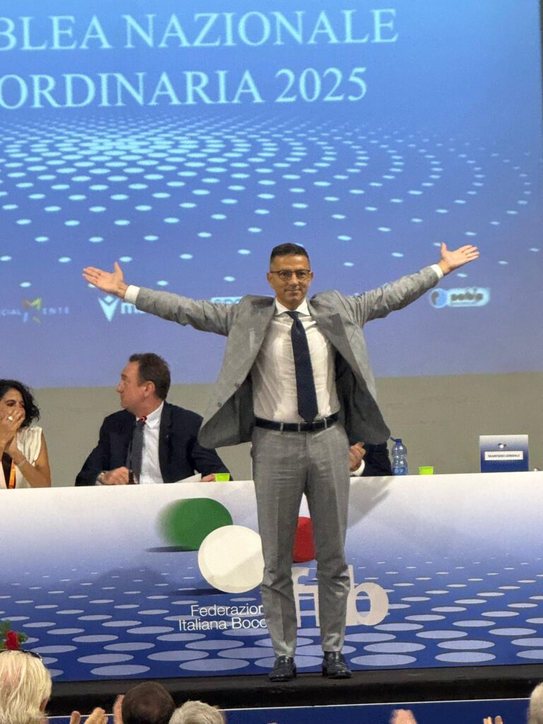 Roberto Favre presidente della Federazione italiana Bocce